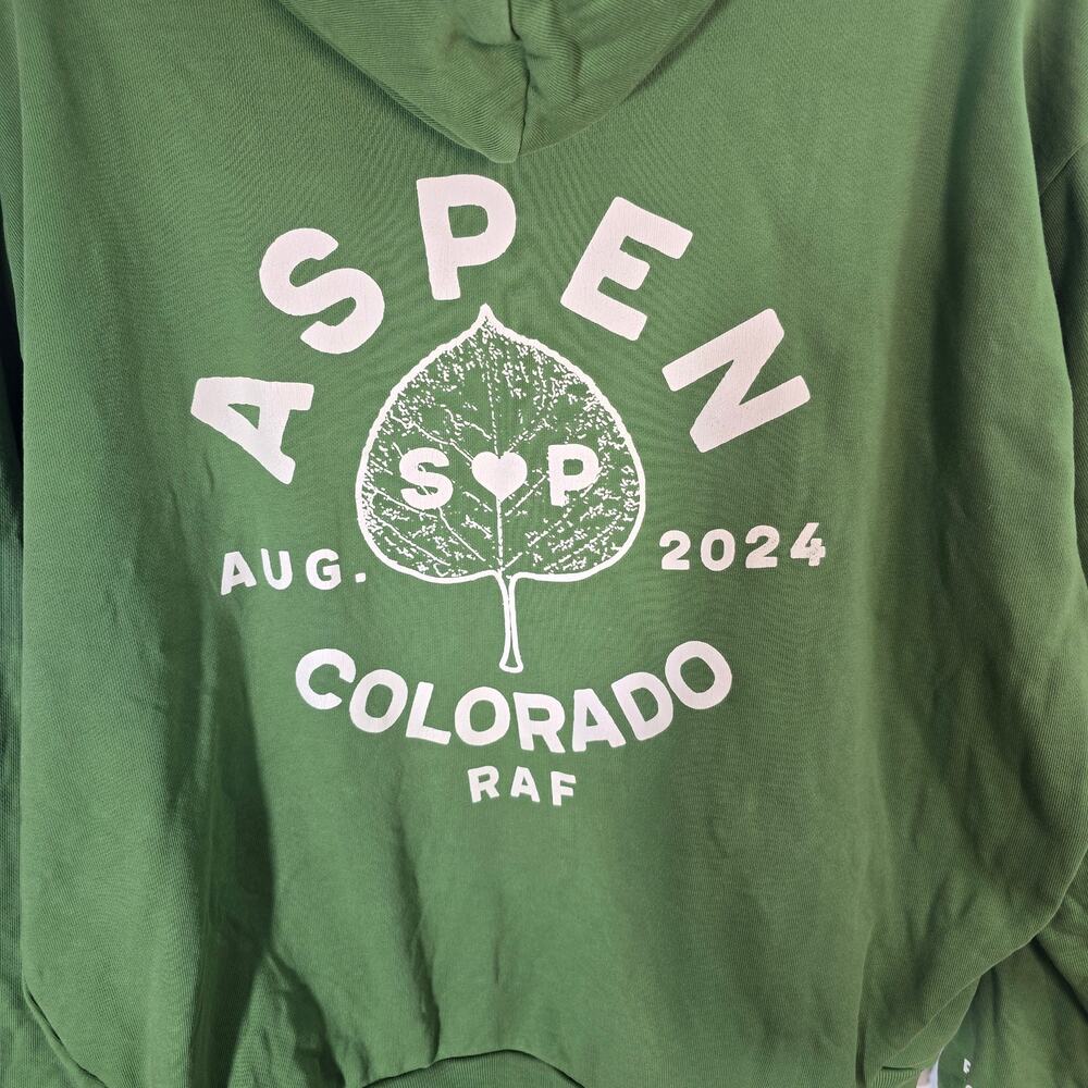 Madhappy Exclusive 2024 Aspen Green Hoodie 100% Cotton Made in USA M - Picture 7 of 10